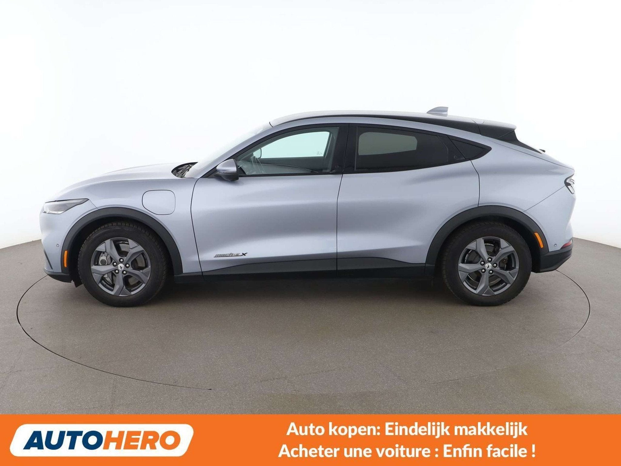 Ford Mustang Mach-E electric drive 216 kW (bj 2022), Auto's, Automaat, Achterwielaandrijving, Gebruikt, Zwart