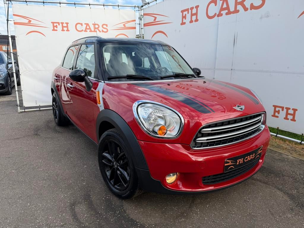 MINI COOPER COUNTRYMAN 1.6i *NAVIGATIE*EURO6b*CRUISE*2015, Autos, Rouge, Achat, Euro 6, Noir