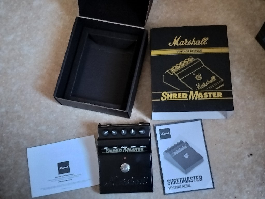 Marshall shredmaster, Muziek en Instrumenten, Ophalen of Verzenden, Gebruikt, Distortion, Overdrive of Fuzz