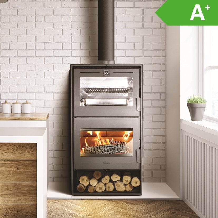 Poêle à bois avec four Altea, Neuf, Enlèvement ou Envoi, 45 à 60 cm, 60 cm ou plus