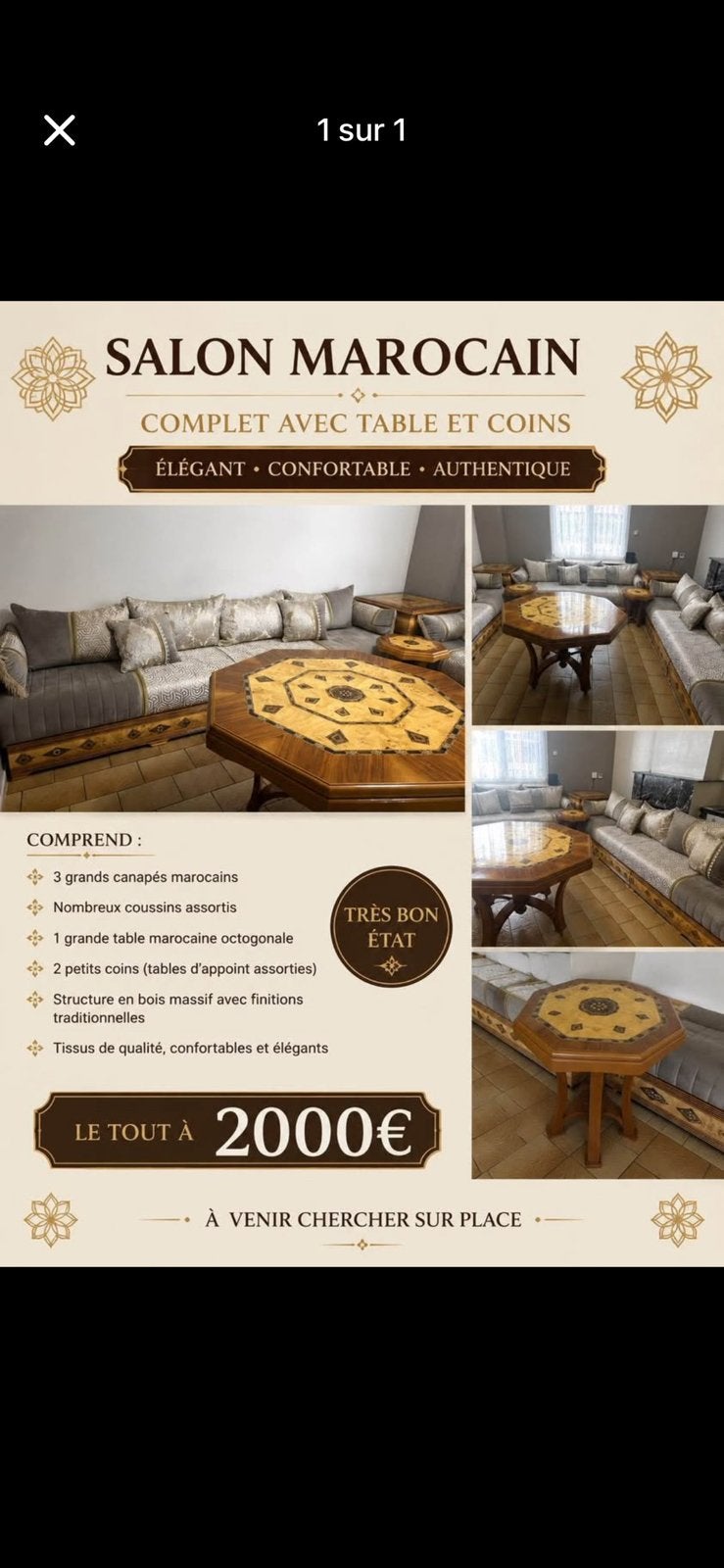 Salon Maroc