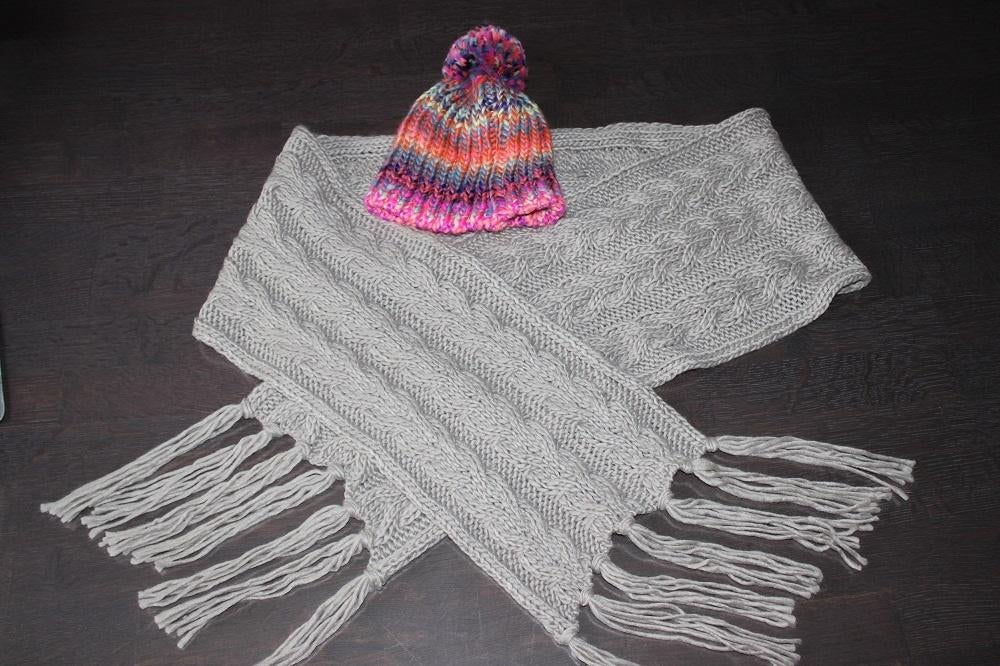 Set sjaal + muts NIEUW, Enlèvement ou Envoi, Neuf, Fille, Bonnet