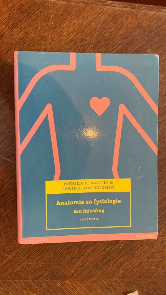 Anatomie en fysioliogie: een inleiding, Boeken, Pearson, Ophalen of Verzenden, Zo goed als nieuw, Natuurwetenschap