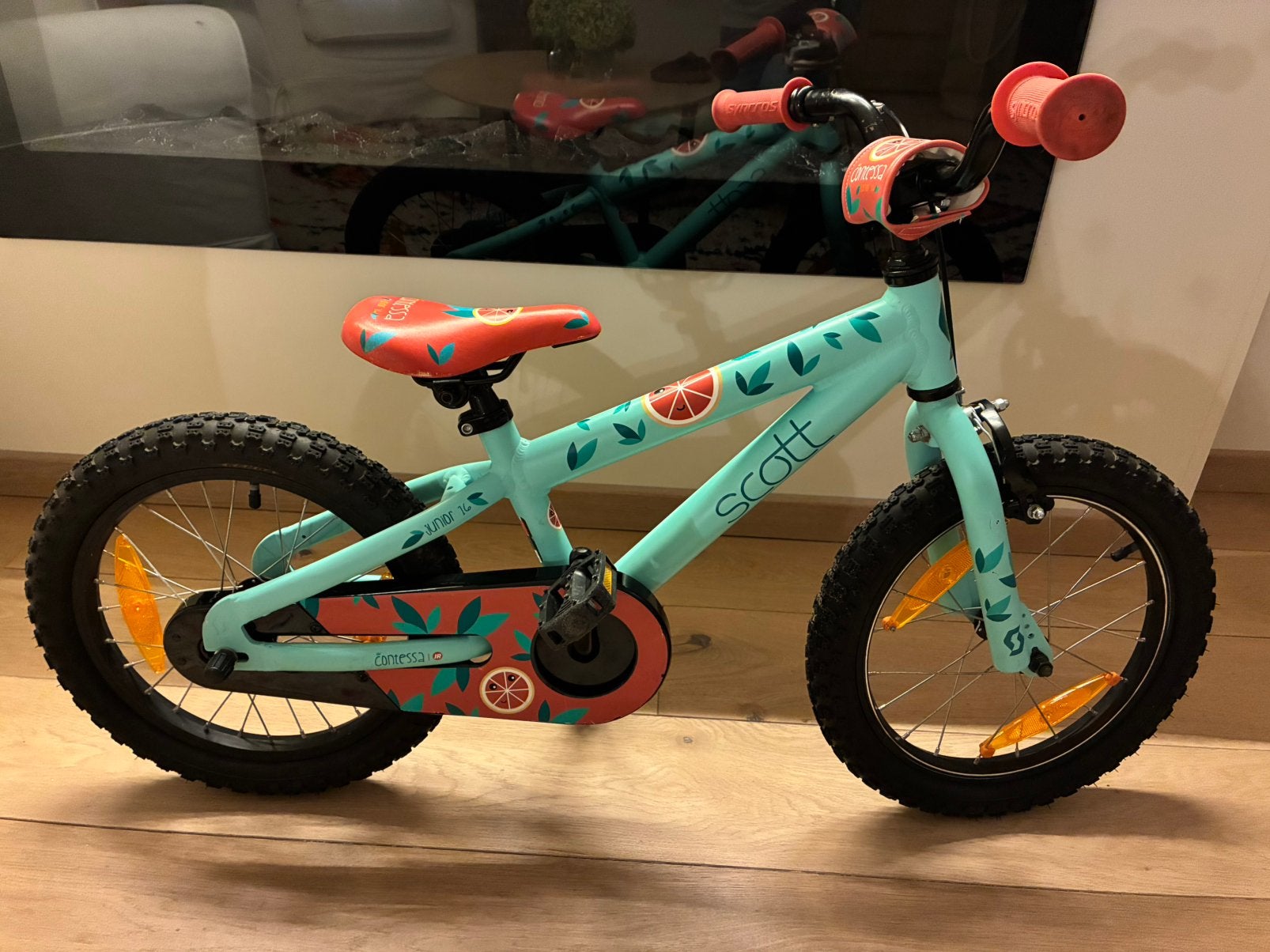Vélo enfant - Scott Contessa 16 pouces, Vélos & Vélomoteurs, Enlèvement, Comme neuf