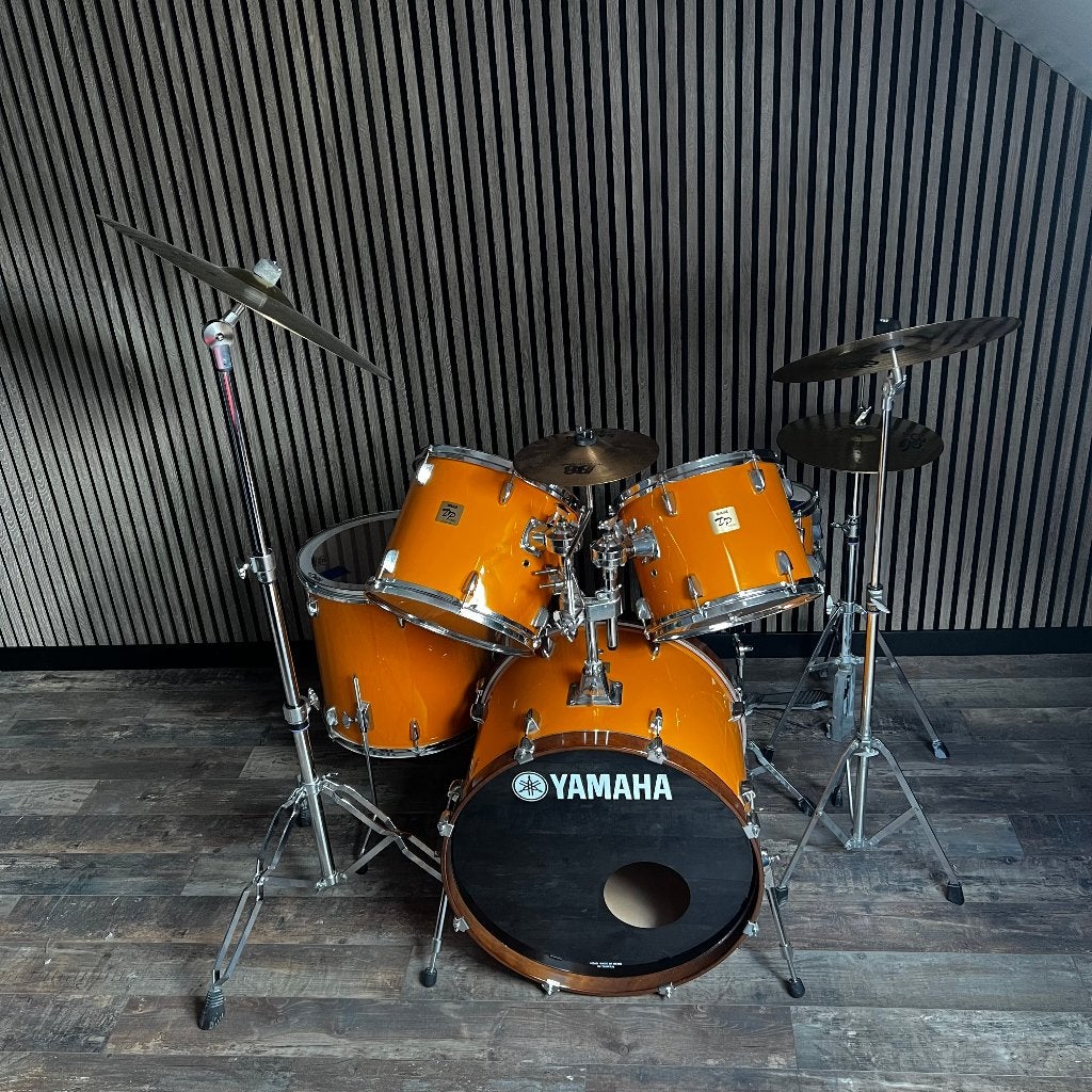 Drum kit acoustique Yamaha DP Series orange, Muziek en Instrumenten, Ophalen, Gebruikt, Yamaha
