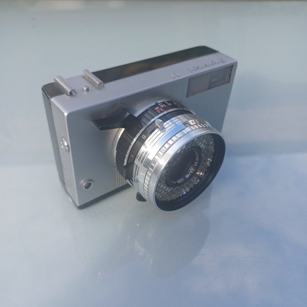 Zorki 11 (1965) — Industar-63 45 mm f/2.8, TV, Hi-fi & Vidéo, Appareils photo analogiques, Enlèvement ou Envoi, Utilisé, Compact