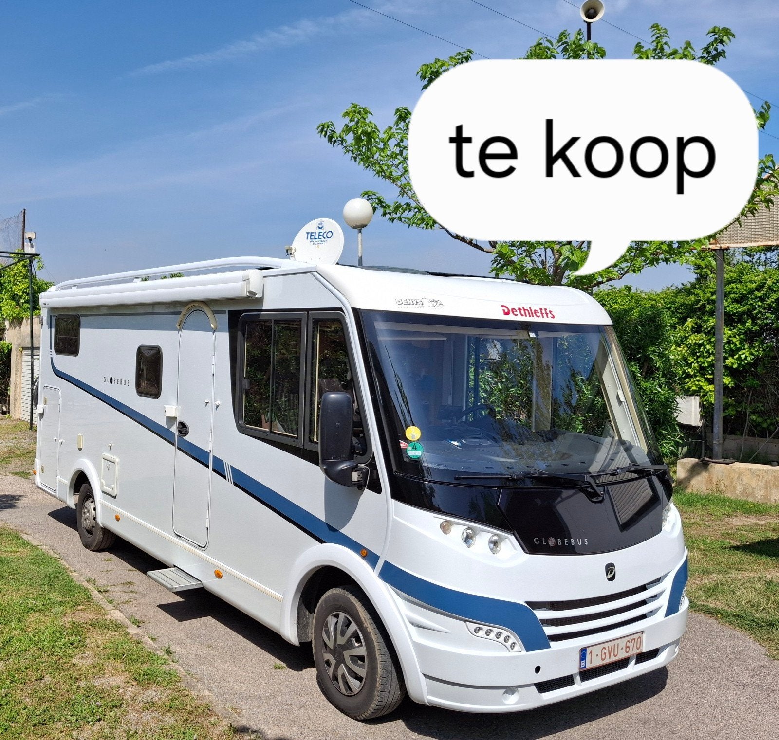 Dethleffs Globebus I8 - Integraal !, Integraal, Fiat, Luifel, Koelkast