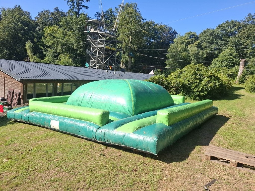 springkasteel, Ophalen, Gebruikt
