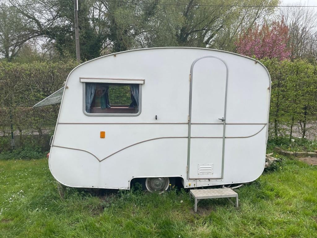 caravane vintage, Grand lit, Jusqu'à 4 m, Particulier, Siège standard