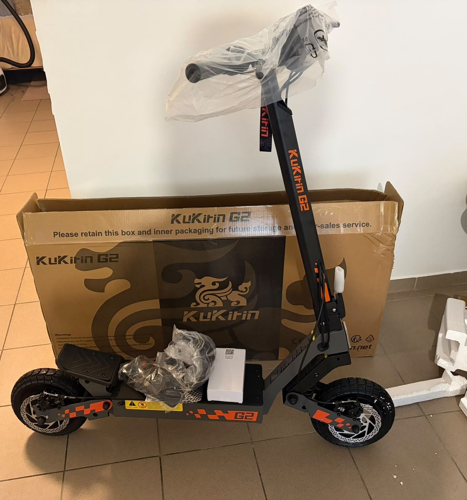 Kukirin G2 Neuve 0Km, Enlèvement, Neuf, Step électrique (E-scooter), Kukirin g2