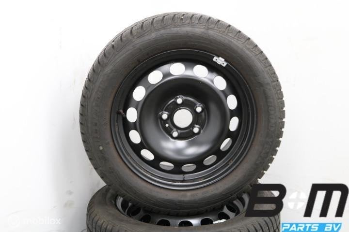 Org 16 inch velgen + winterbanden A3 8Y / Golf 8 8V0601027A, Gebruikt, 16 inch, Banden en Velgen, Personenwagen