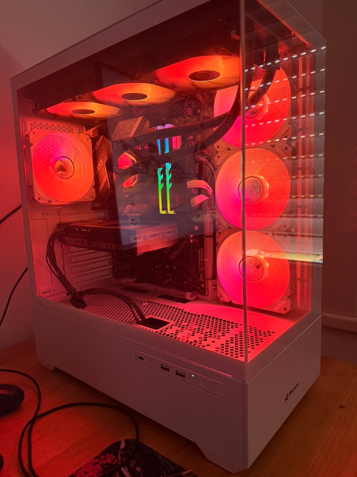 Gaming pc, Computers en Software, Desktop Pc's, Ophalen, Zo goed als nieuw, Gaming, SSD