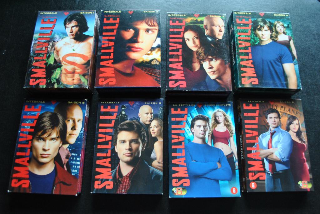 Lot Intégrale DVD SMALLVILLE saison 1 2 3 4 5 6 7 8 (sur 10), Enlèvement ou Envoi, Utilisé, Science-Fiction et Fantasy
