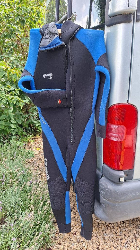 Mares duikpak 7mm, Watersport en Boten, Duiken, Ophalen, Gebruikt, Duikpak