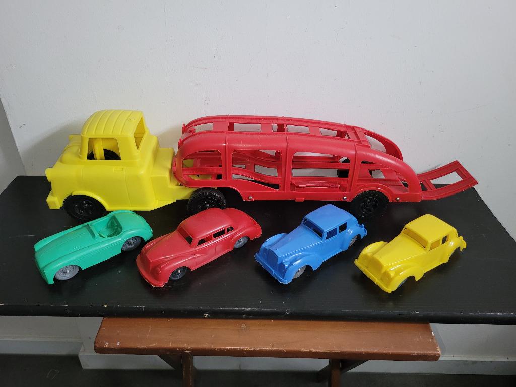 oude speelgoedauto en auto's Luxor Eurotoys, Antiek en Kunst, Antiek | Speelgoed, Ophalen of Verzenden