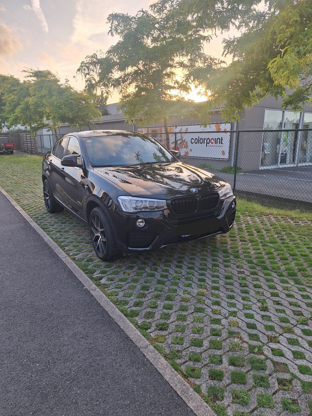 Bmw x4 2.0d, Auto's, BMW, Automaat, 4 cilinders, Zwart, Bedrijf