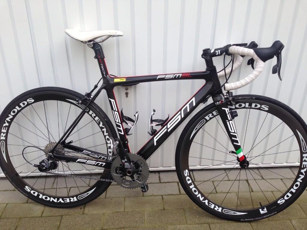 Zeer goed onderhouden FSM Koersfiets, Fietsen en Brommers, Gebruikt, Carbon, 49 tot 53 cm, Ophalen