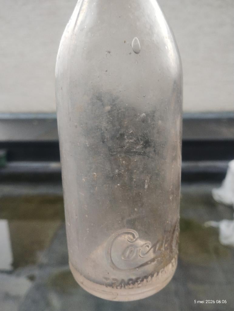 Antiek Coca-Cola flesje 1900, Verzamelen, Ophalen, Gebruikt, Gebruiksvoorwerp