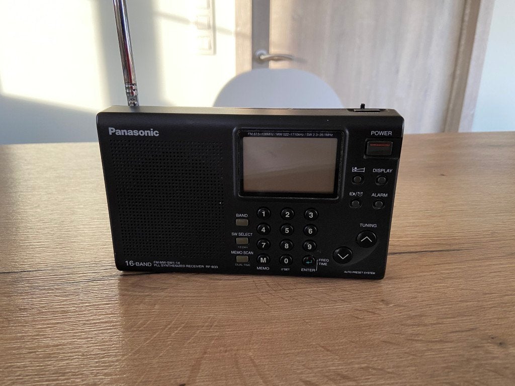 Radio d'urgence Panasonic RF B33, Enlèvement ou Envoi, Comme neuf, Radio