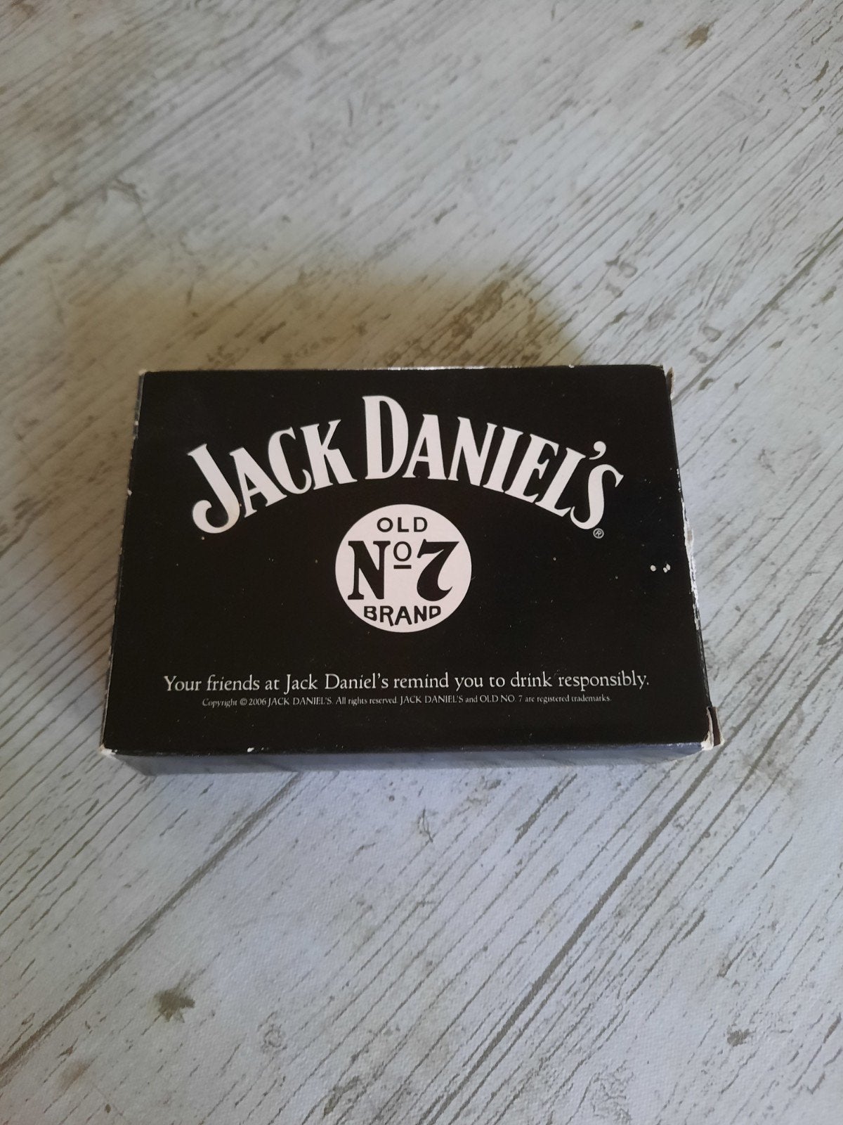 Les cartes à jouer de Jack Daniel, Enlèvement, Comme neuf, Carte(s) à jouer