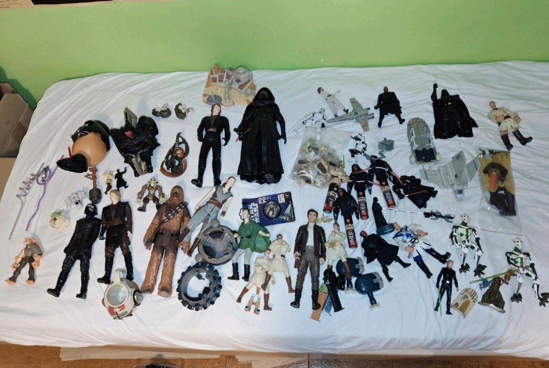 lot Star Wars figuren, Verzamelen, Ophalen of Verzenden, Gebruikt