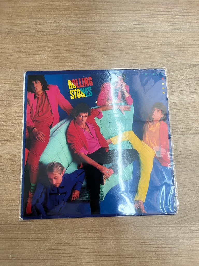 ROLLING STONES - DIRTY WORK, LP, Gebruikt, Ophalen of Verzenden, Beschermende buitenhoes