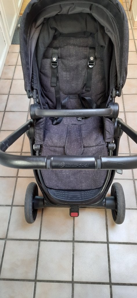 Kinderwagen combinatie 3 in 1 maxi cosy, Ophalen, Zo goed als nieuw, Combiwagen, Verstelbare duwstang
