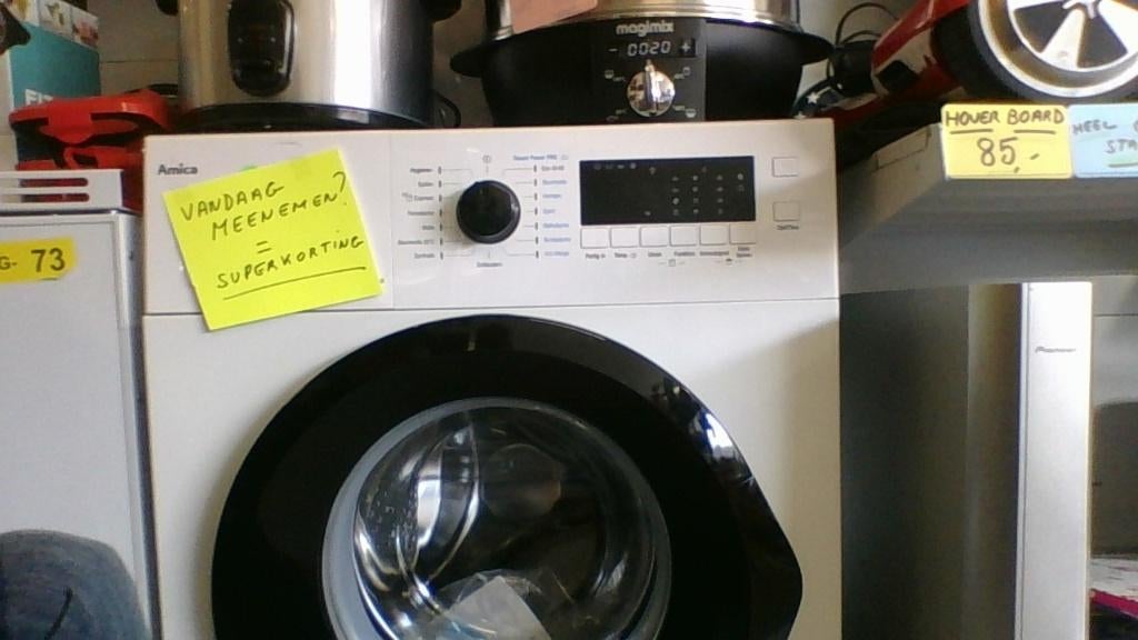 Nieuwe wasmachine, Elektronische apparatuur, 6 tot 8 kg, Ophalen, Nieuw