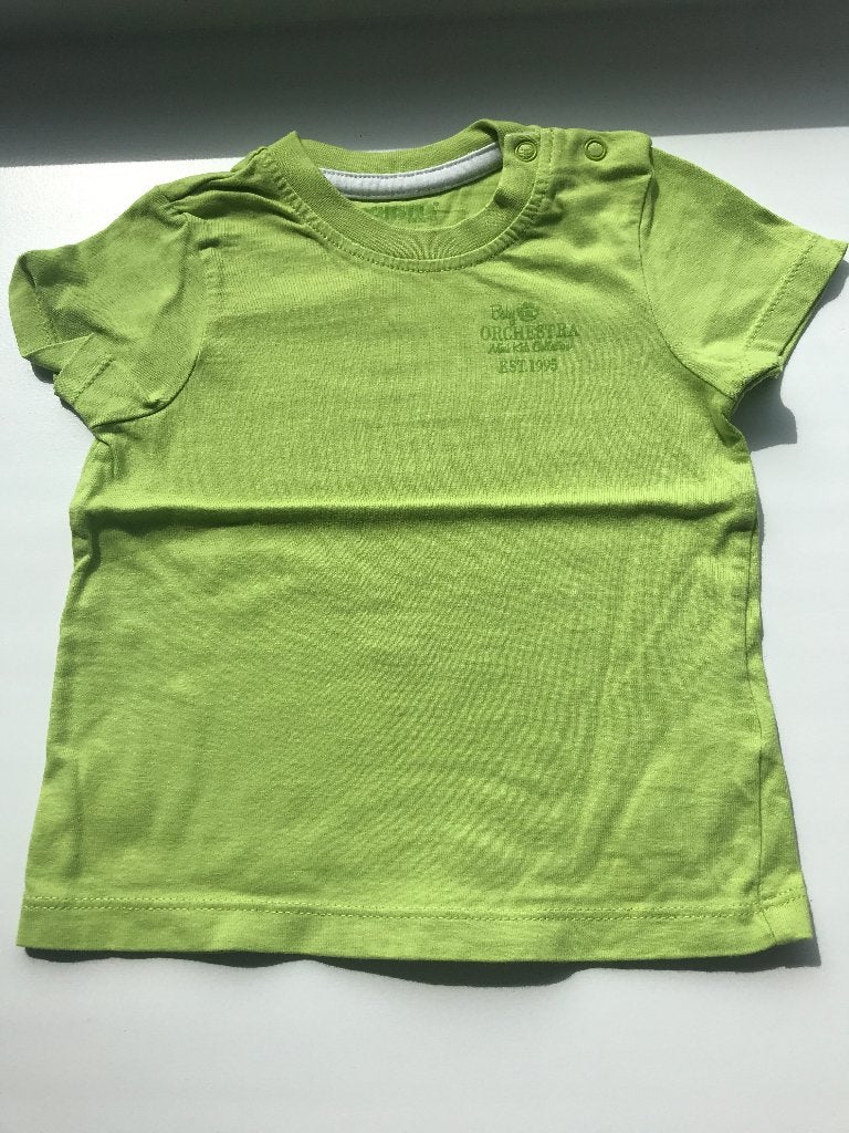 T-shirt vert Premaman taille 74, Garçon, Enlèvement ou Envoi, Comme neuf, Premaman