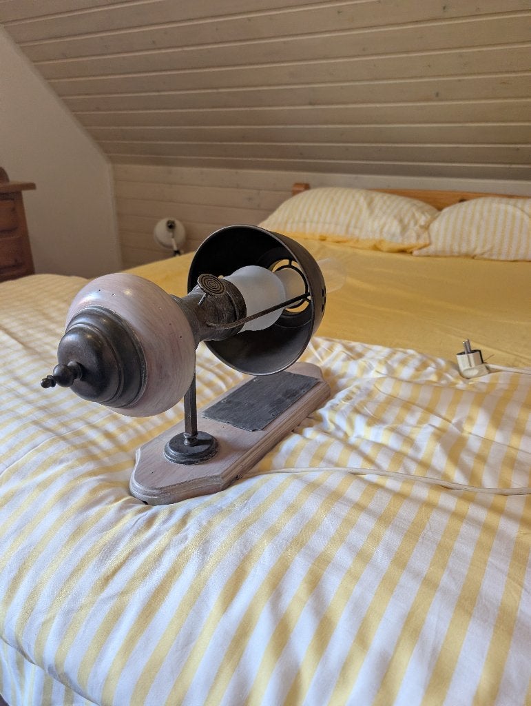 vintage lamp, Ophalen