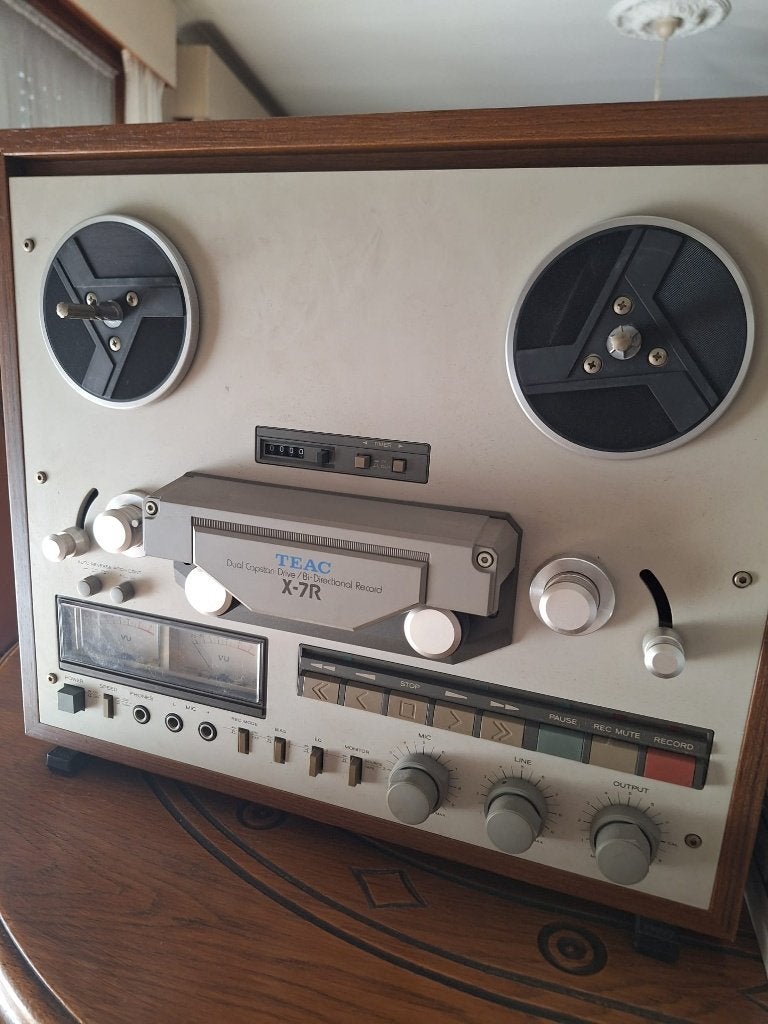 Bandopnemer vintage, Audio, Tv en Foto, Bandrecorder, Ophalen, Bandrecorder, Met banden