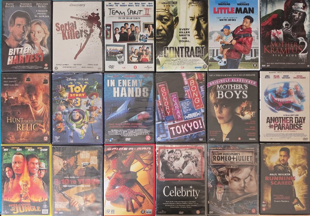 Dvd's  diverse titels & genres, CD & DVD, DVD | Autres DVD, À partir de 12 ans, Enlèvement ou Envoi, Utilisé