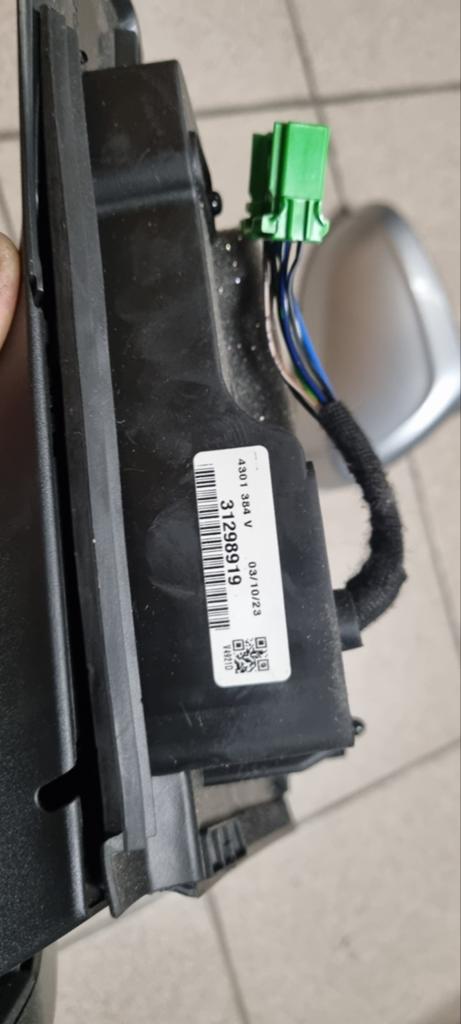 Rechterzijspiel met spiegelkap voor Volvo V70 III & S80 III, Ophalen, Volvo