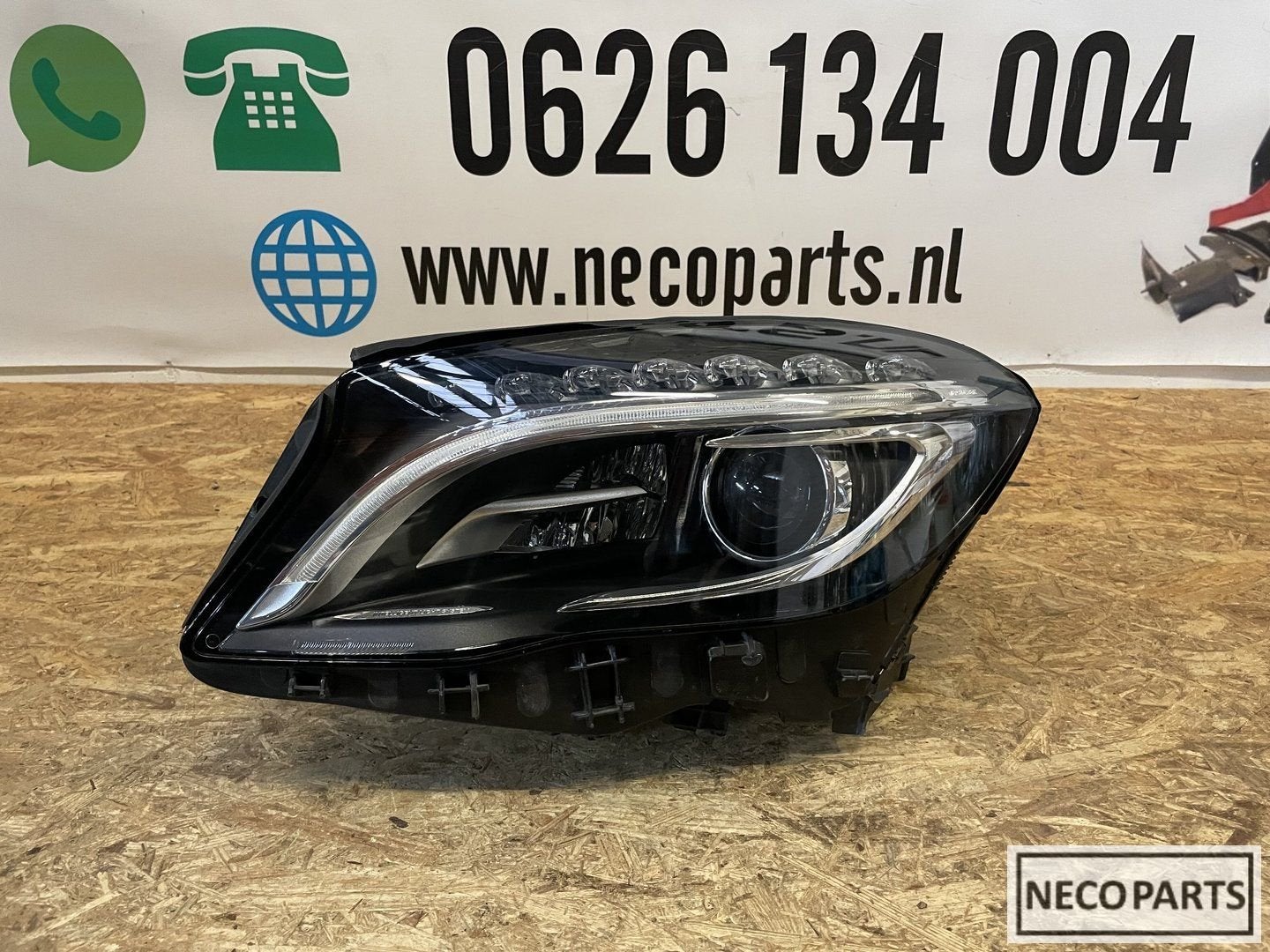 GLA W156 ILS XENON LED KOPLAMP LINKS A1569062300 ORIGINEEL, Gebruikt, -, Ophalen of Verzenden, -