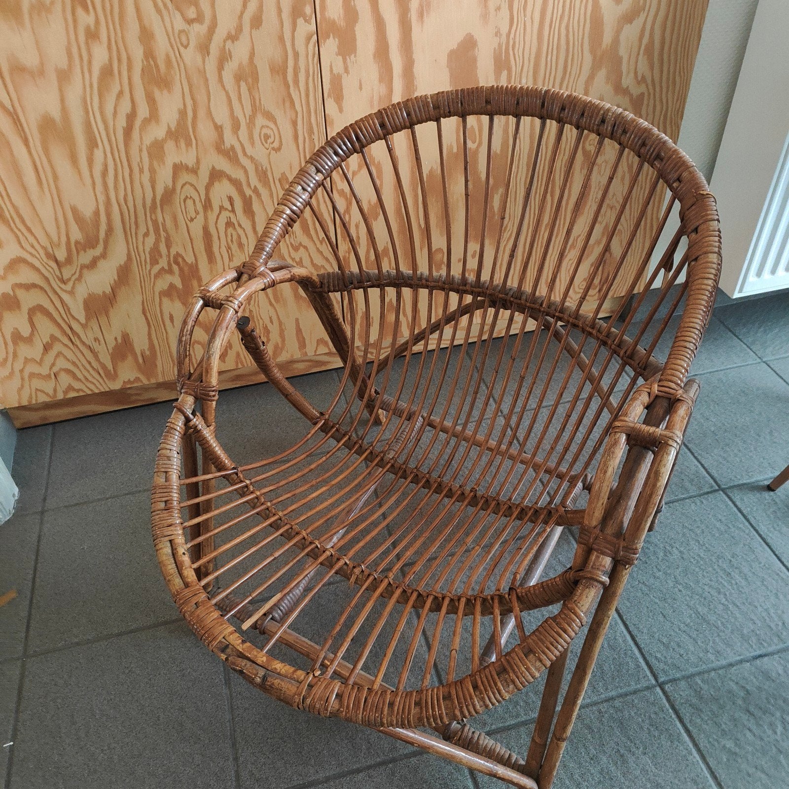 rieten stoel, Enlèvement
