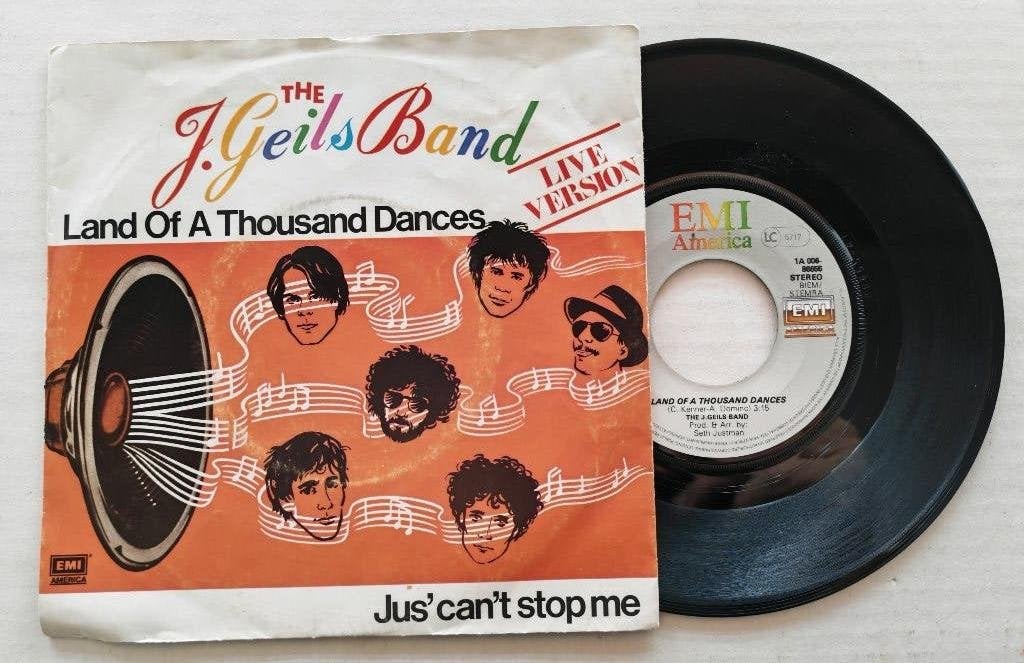J. GEILS BAND - Land of a thousand dances (45t), Ophalen of Verzenden, Zo goed als nieuw, 7 inch, Poprock