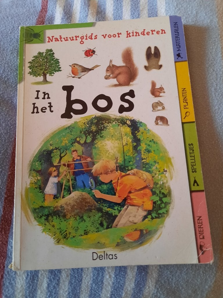 natuurgids voor kinderen in het bos nieuw boek van Deltas, Livres, Enlèvement ou Envoi