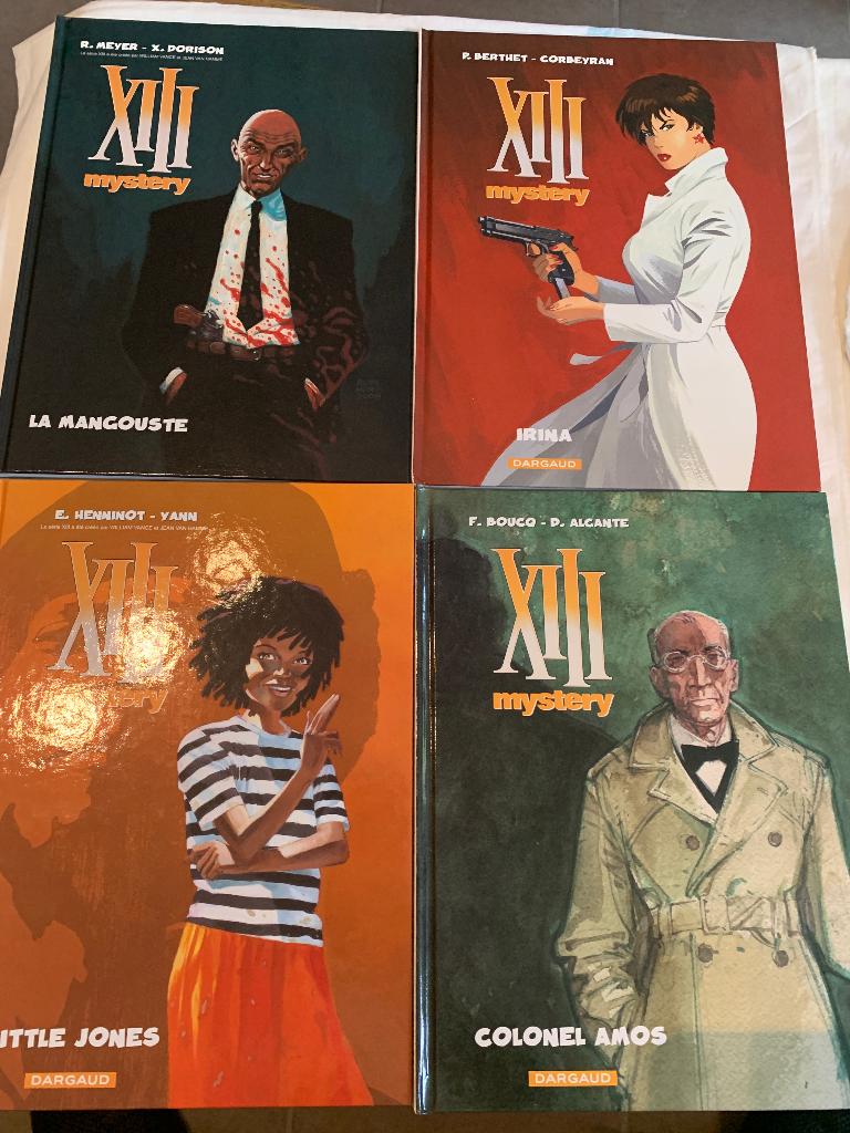 XIII Mystery– 8 premiers albums Dargaud – État comme neuf, Van Hamme., Ophalen of Verzenden, Zo goed als nieuw, Meerdere stripboeken