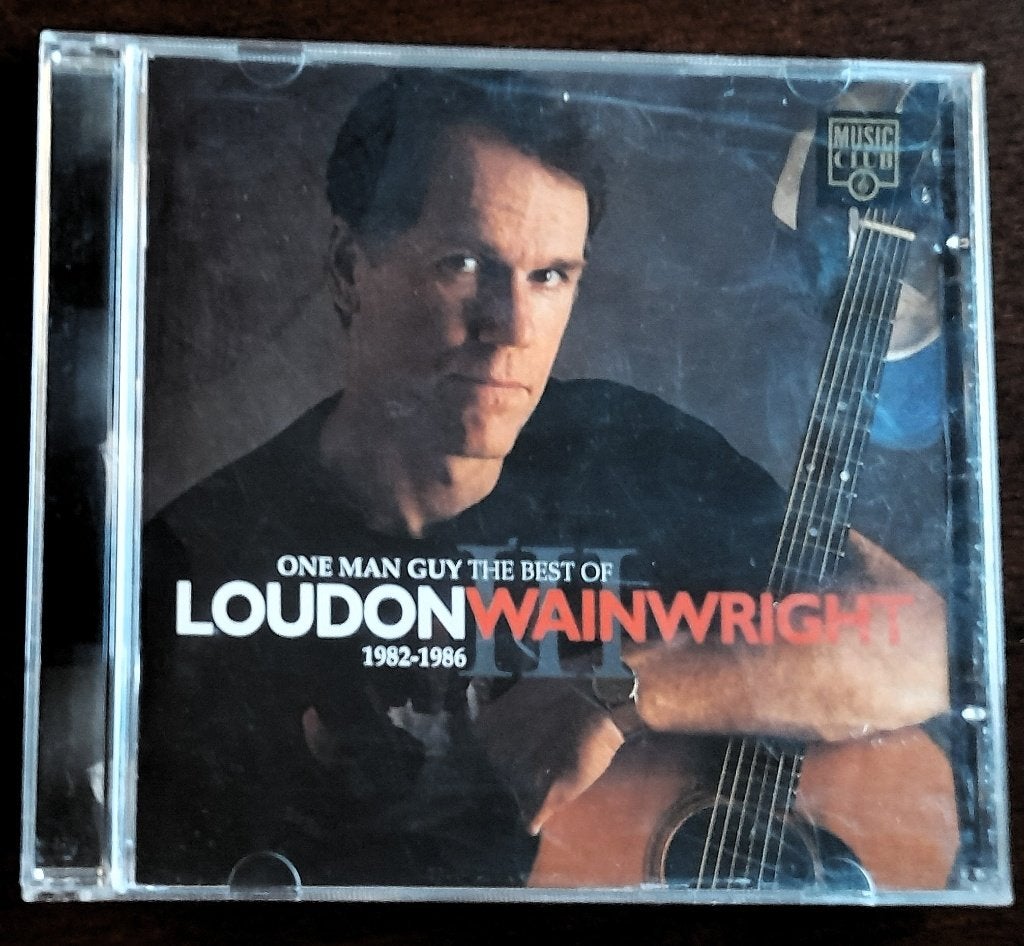 LOUDON WAINWRIGHT III One Man Guy - The Best Of 1982-1986 CD, Inclusief boekje, Singer-songwriter, Gebruikt, Ophalen of Verzenden
