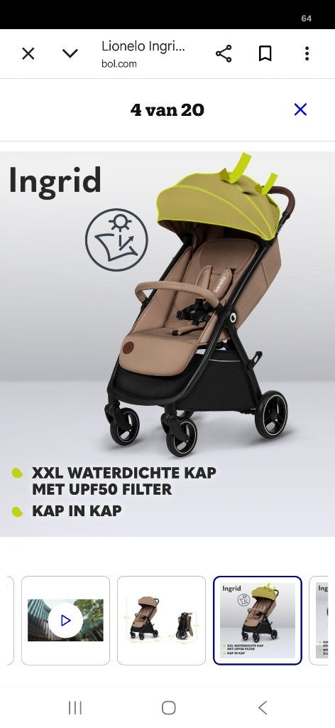 Buggy, Ophalen, Gebruikt, Kinderwagen, Overige merken