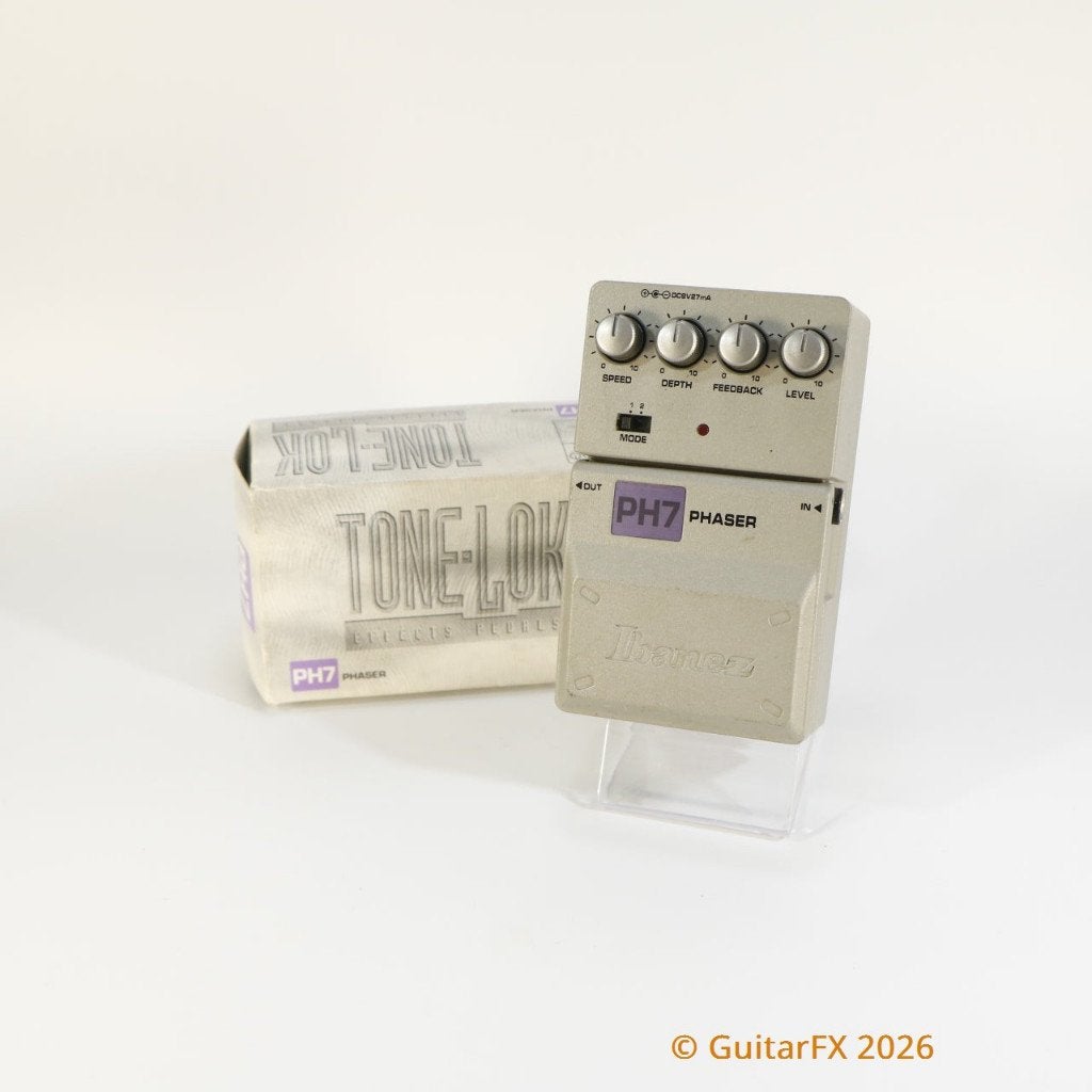 Ibanez PH7 Tonelok Phaser (s/n 02400176, incl. doosje), Muziek en Instrumenten, Ophalen of Verzenden, Gebruikt