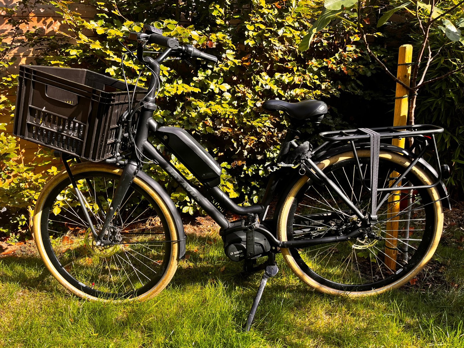 Batavus Quip Extra Cargo E-go – Bosch 500 Wh – bouwjaar 2023, Ophalen, Versnellingen, Batavus, Schijfrem