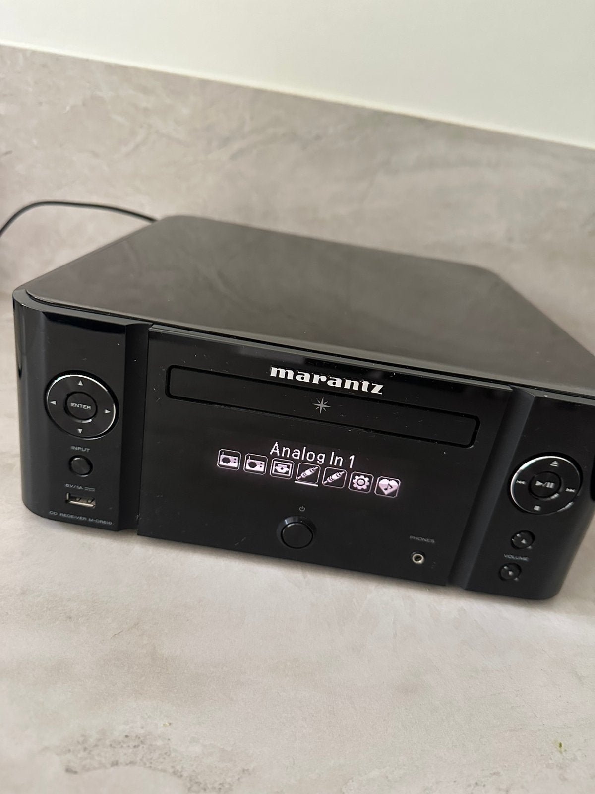 Marantz M-CR610 network CD receiver met AM/FM radio, Enlèvement