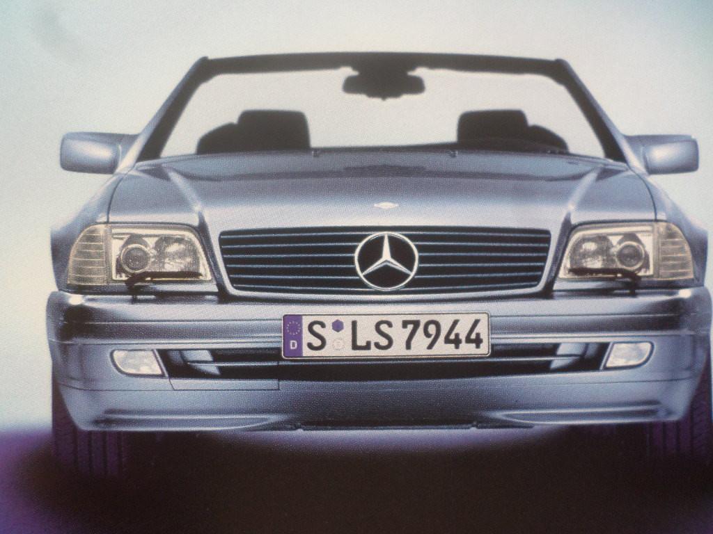 Brochure Mercedes SL 0995 - FRANÇAIS, Enlèvement ou Envoi, Mercedes
