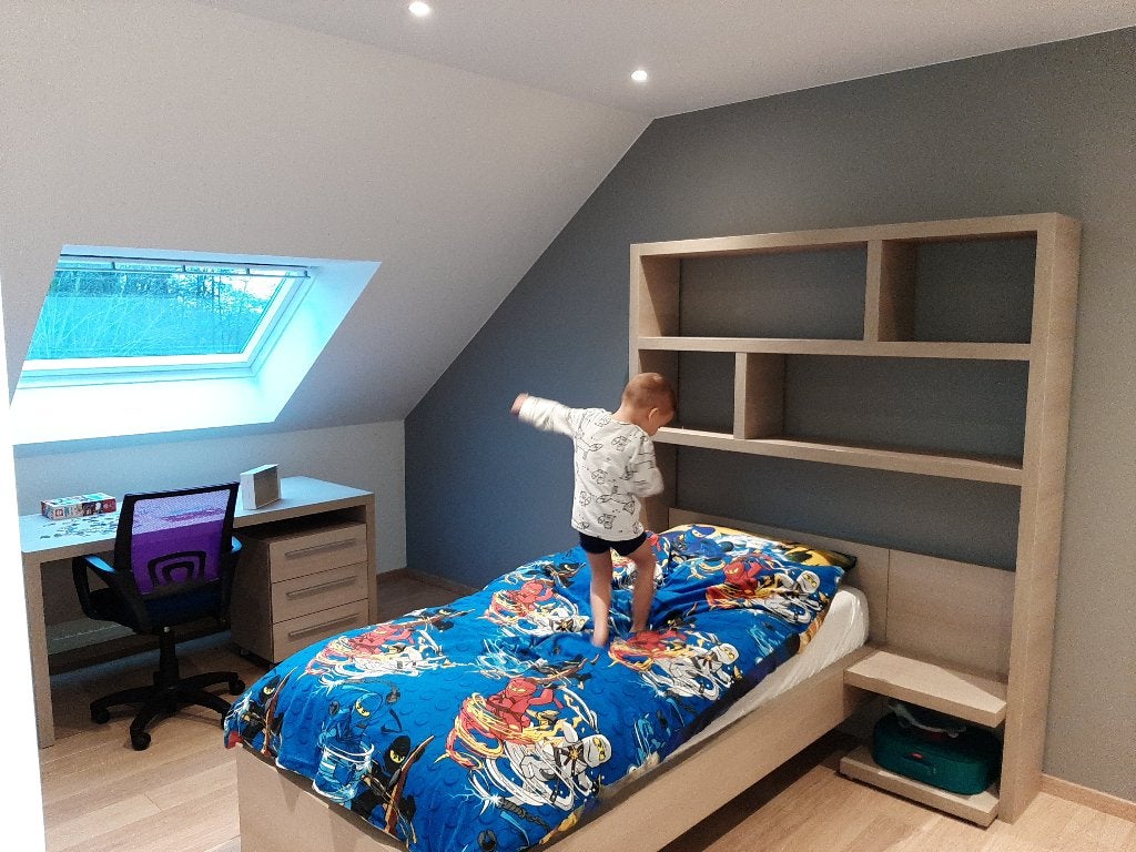 Kinder slaapkamer, Huis en Inrichting, Ophalen, Zo goed als nieuw, Eenpersoons