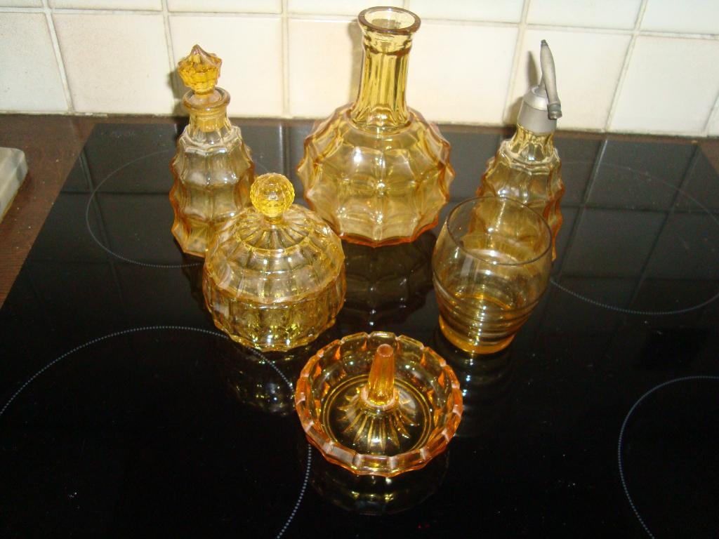 Art Deco toiletset., Antiek en Kunst, Ophalen