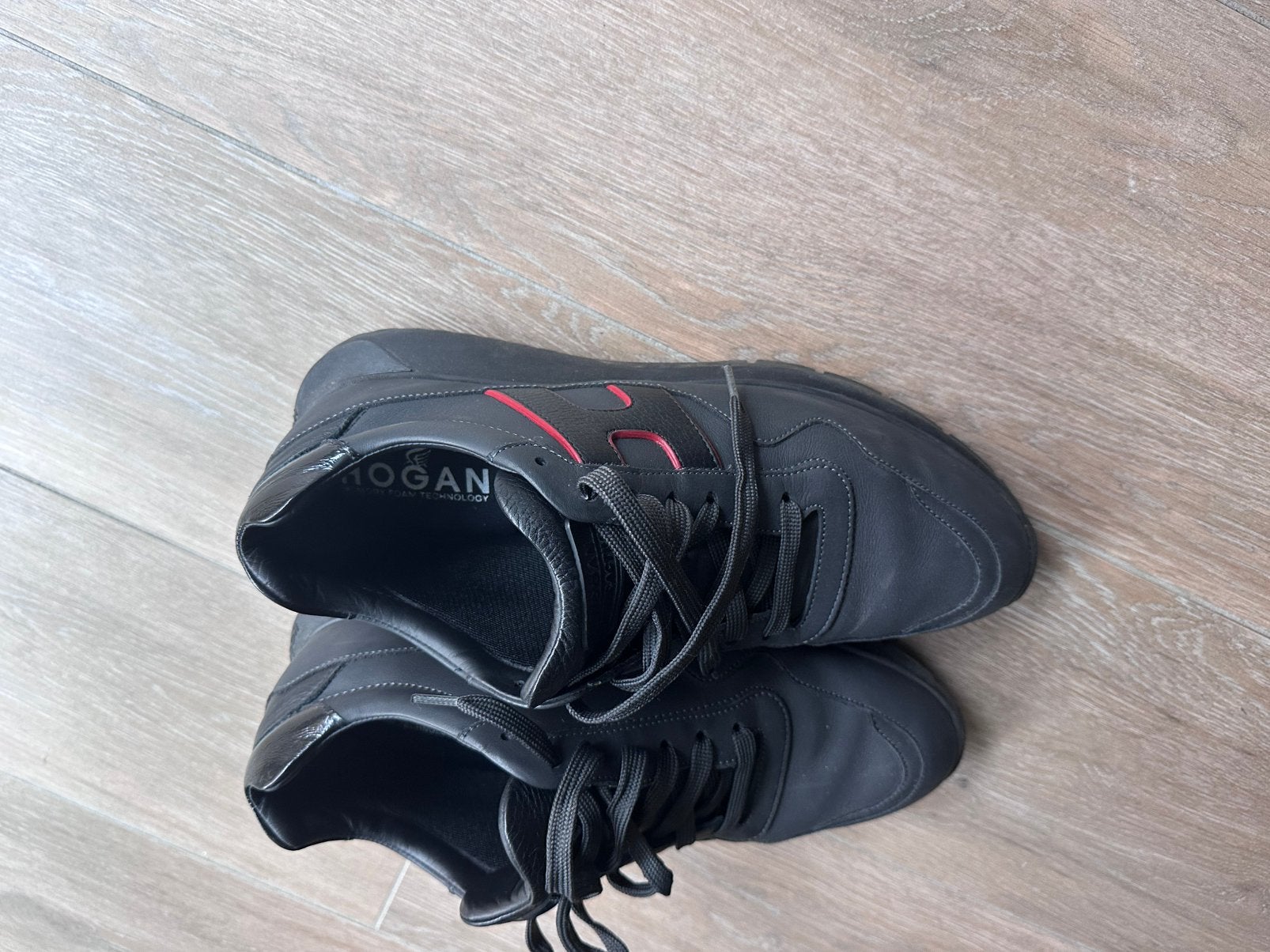 HOGAN sneakers zwart maat 9,5, Vêtements | Hommes, Chaussures, Enlèvement, Comme neuf, Noir, Baskets