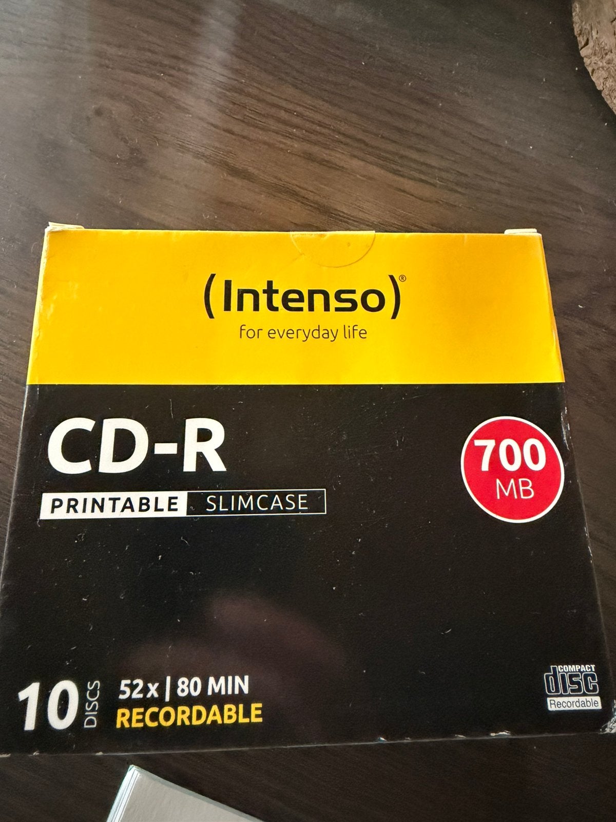 Cd-r recordable 10 stuks nieuw, Ophalen, Zo goed als nieuw, Cd