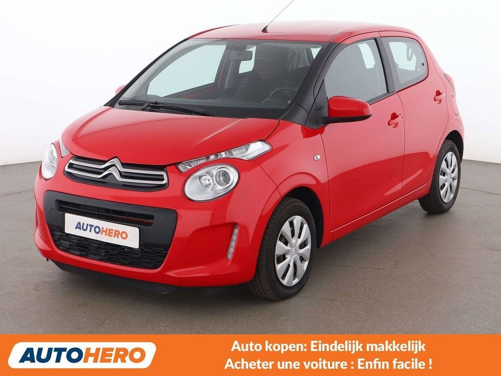 Citroën C1 1.0 VTi Feel (bj 2019, automaat), Auto's, 4 zetels, Stof, 53 kW, 998 cc