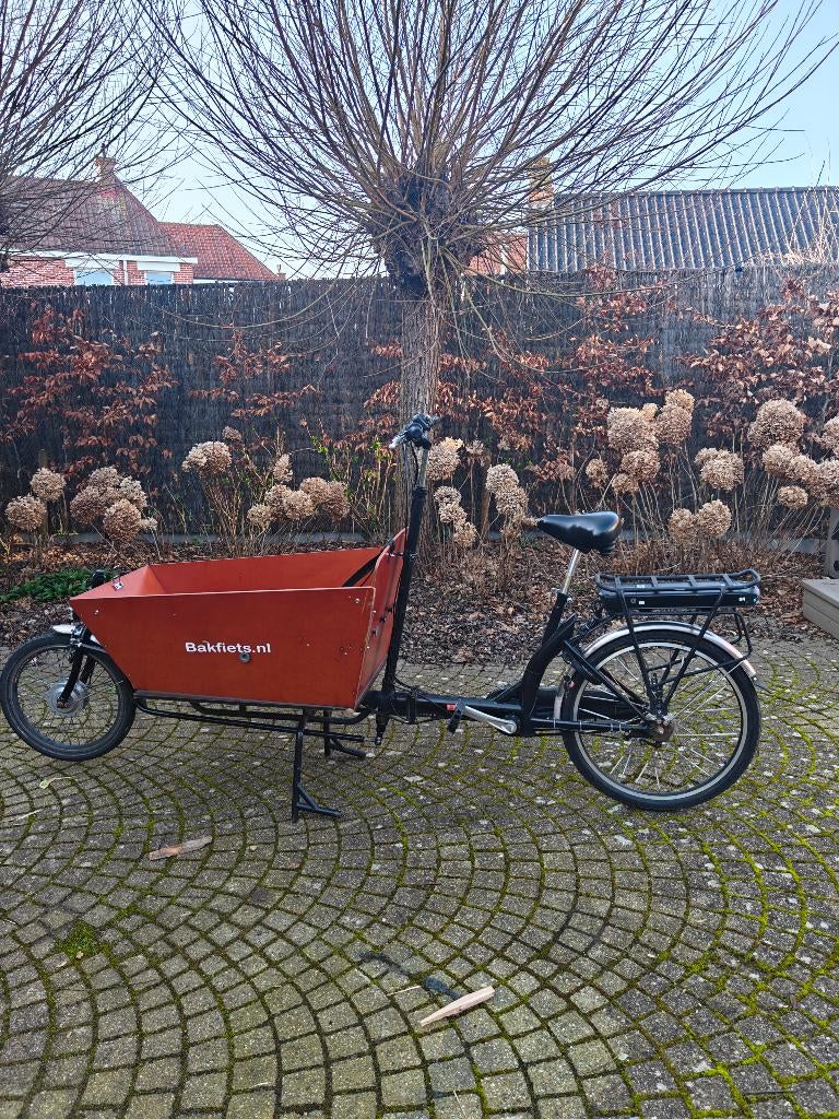 Bakfiets, Ophalen, Gebruikt, 3 kinderen, Elektrisch
